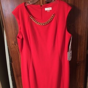 Calvin Klein Red Dress